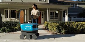 Amazon dùng công nghệ 3D để “luyện” robot giao hàng